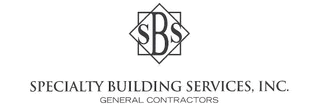a logo for a building service