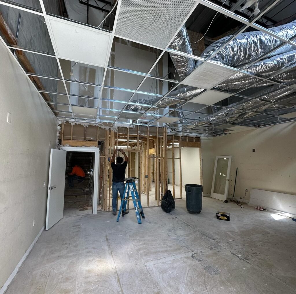 Our crew taking on a massive interior strip-out for our client. From floor to ceiling, we’ve cleared the way for a fresh start.